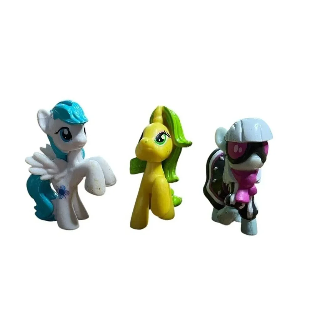 My Little Pony Hasbro Lot Of 7 Various Collectible Brushable Toys Rainbow Bright